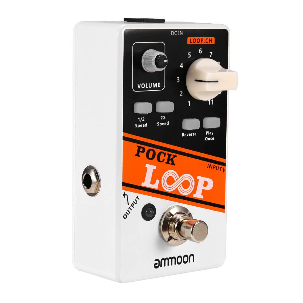 Ammoon Pock Loop Guitar Pedal guitarmetrics