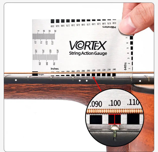 Vortex Guitar Action adjusting tool guitarmetrics