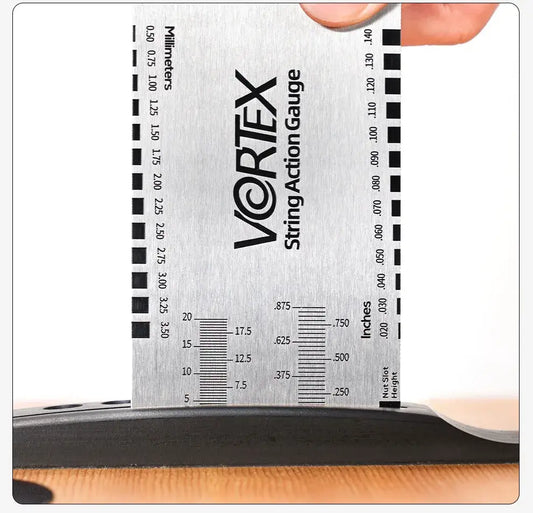 Vortex Guitar Action adjusting tool guitarmetrics