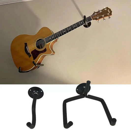Horizontal Metal Guitar Wall Mount Hanger guitarmetrics
