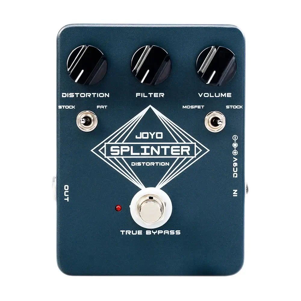 JOYO JF-21 Splinter Distortion Guitar Pedal JF-21 FREE SHIPPING WORLDWIDE guitarmetrics