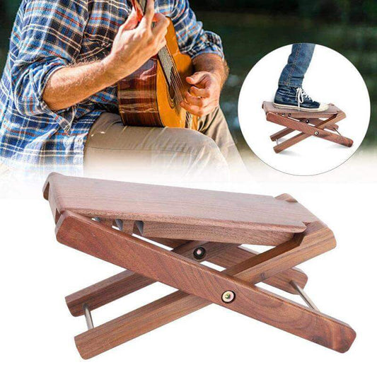 Acoustic Guitar Foot Stool guitarmetrics