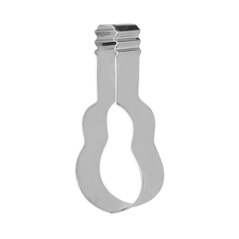 Stainless Steel Stamper Guitar Cookie Mold guitarmetrics