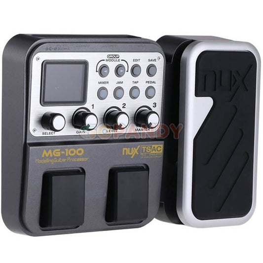 NUX TSAC MG-100 Integrated electric guitar effects pedal guitarmetrics