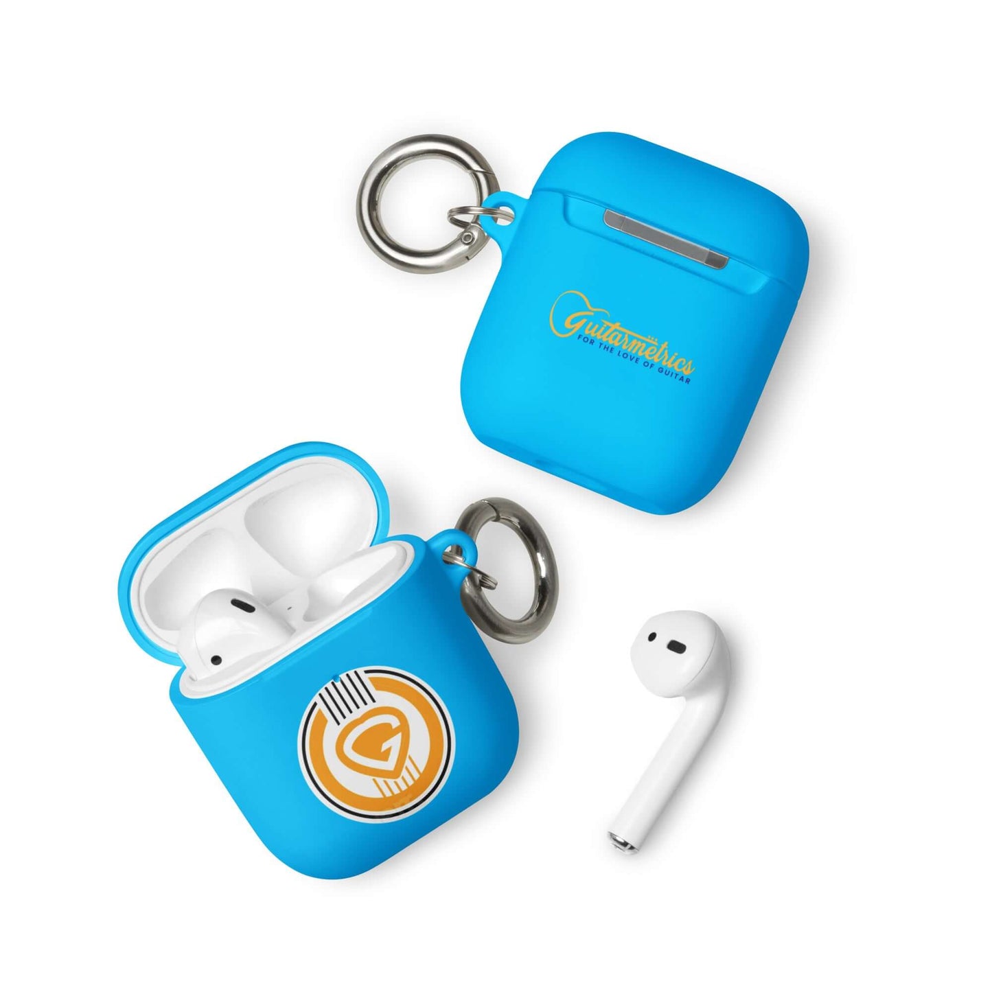 Guitarmetrics™ Rubber Case for AirPods® Blue AirPods guitarmetrics