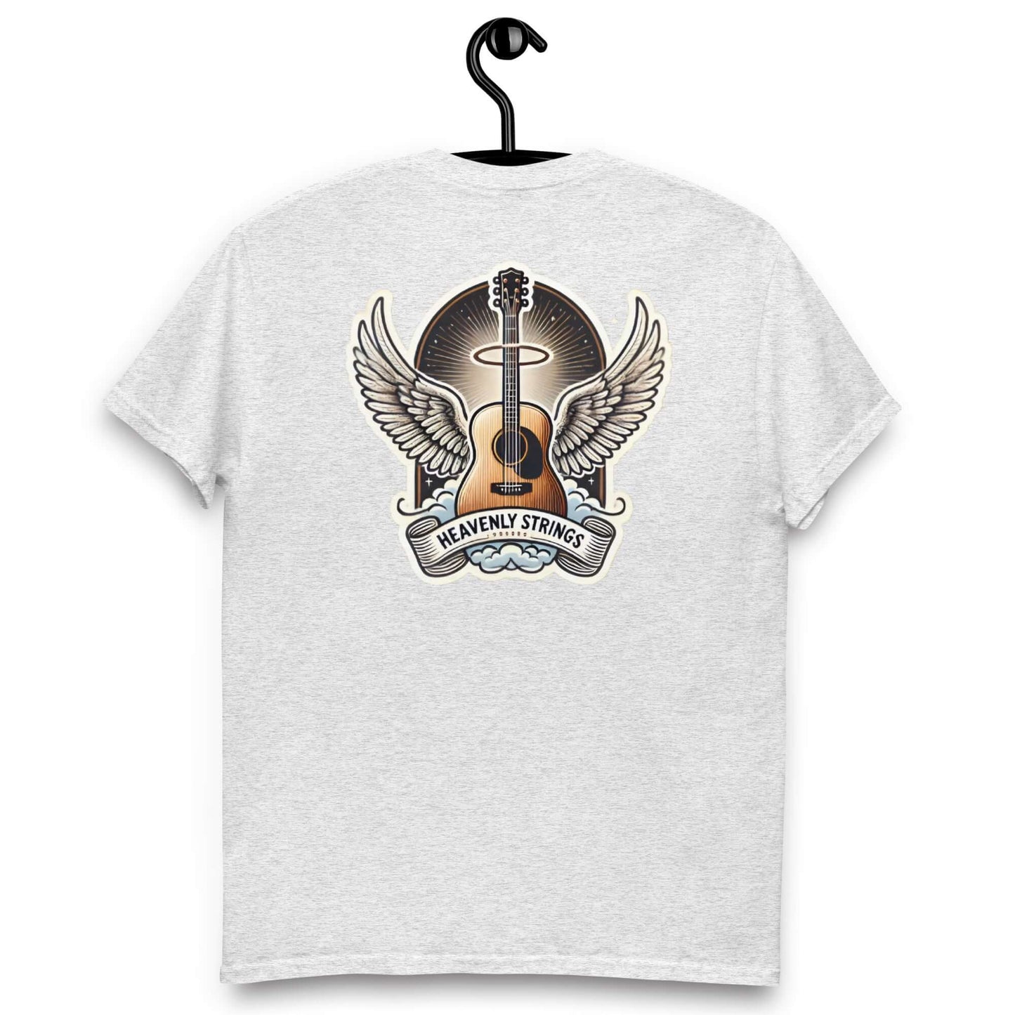 Heavenly Strings Unisex Guitar T-shirt guitarmetrics