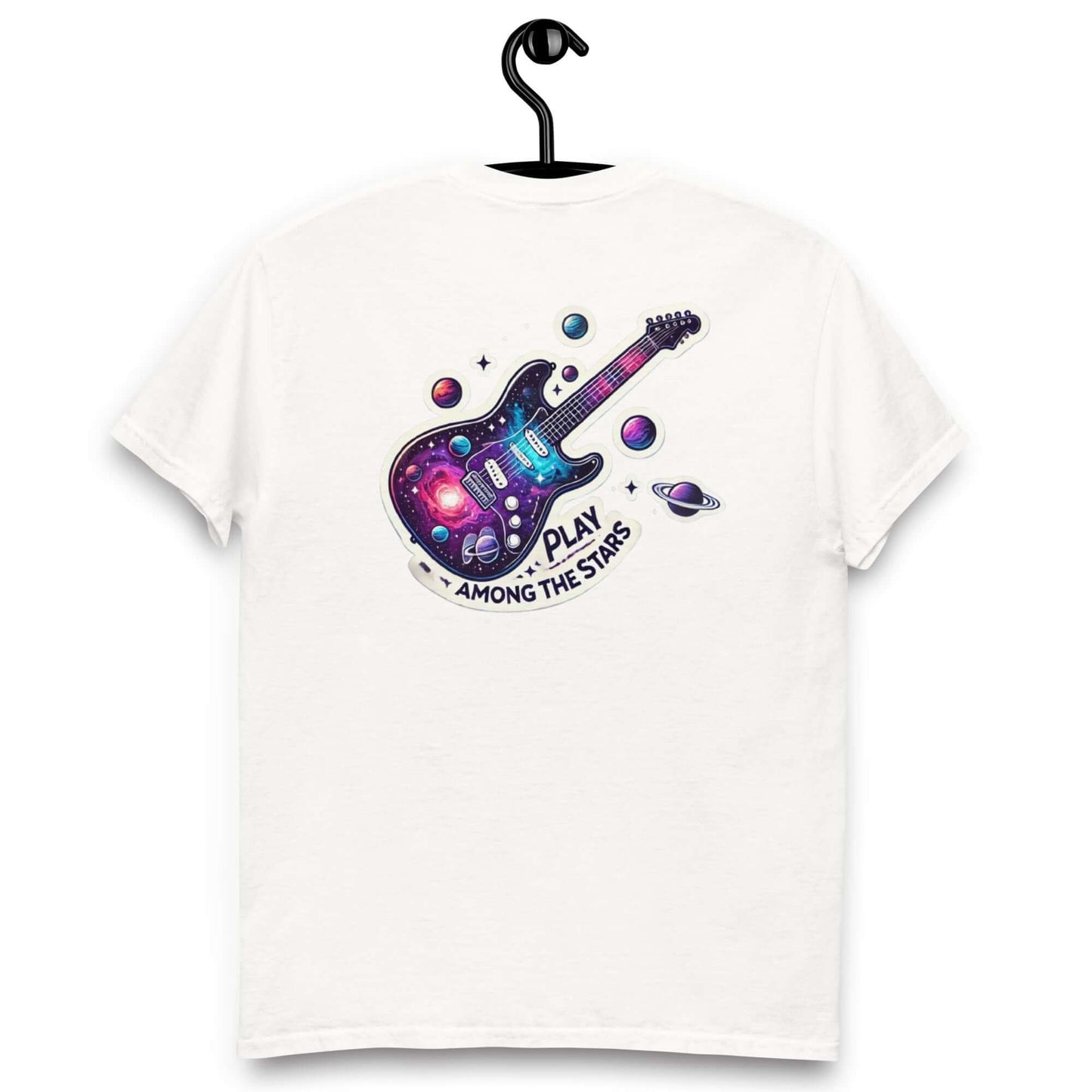 Play Among the Stars Unisex Guitar classic tee guitarmetrics
