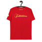 Guitarmetrics™ Unisex organic cotton t-shirt Red guitarmetrics