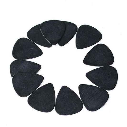 10 Pieces Musical Accessories Black 0.5mm Guitar Picks Default Title guitarmetrics