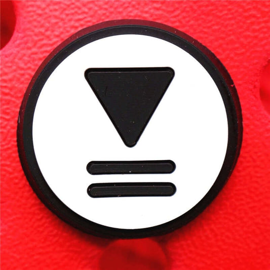 1pcs Shoe Charms Guitar PVC Croc Accessories Guitar Decorations U203-2 guitarmetrics