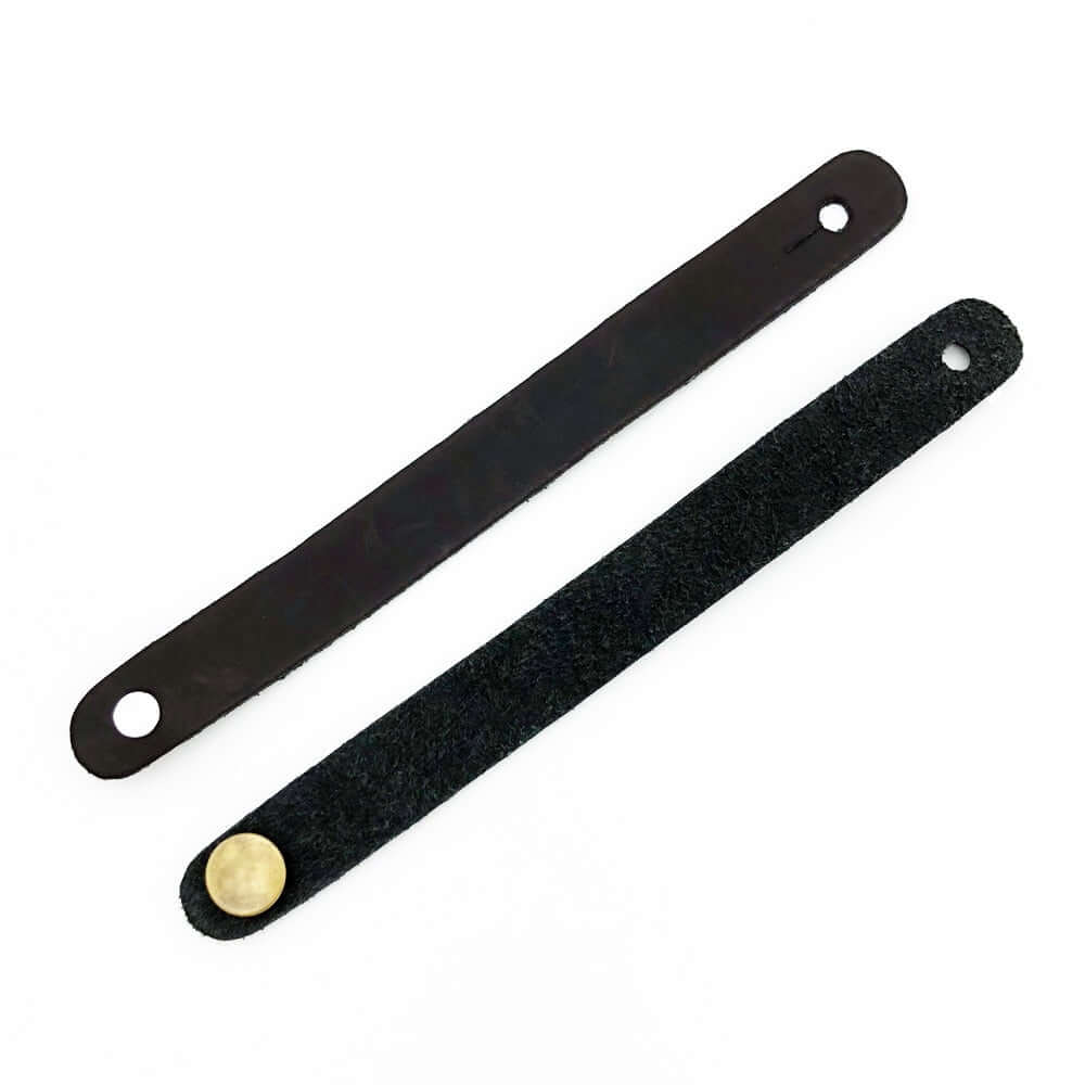 Leather Guitar Strap Holder Button Safe Lock guitarmetrics