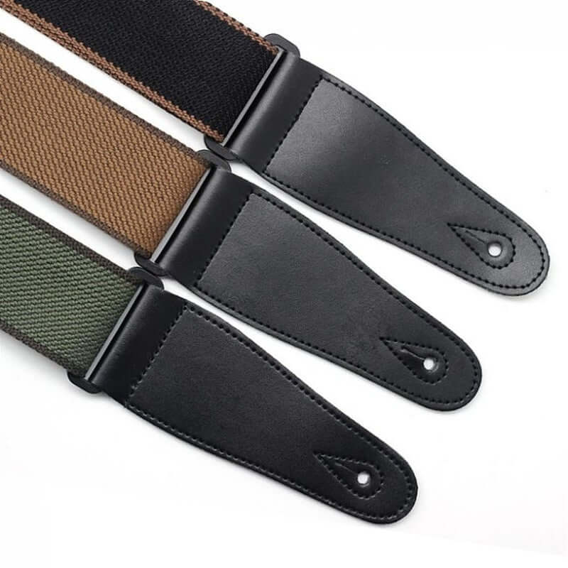 Adjustable Pure Cotton Guitar Strap guitarmetrics