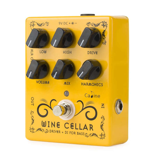 Caline CP-60 Wine Cellar Bass Driver+DI box Guitar Effects Pedal Default Title guitarmetrics