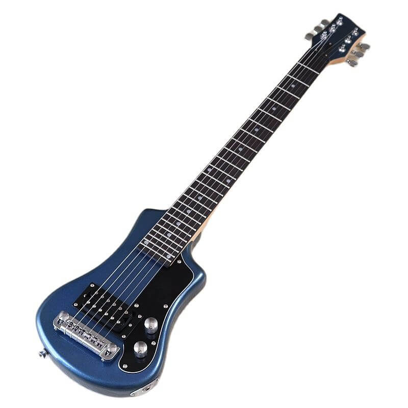 V Glorify Mini electric travel guitar guitarmetrics