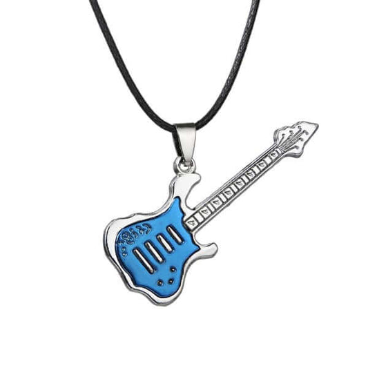 Stainless Steel Guitar Necklace For Men 2 guitarmetrics