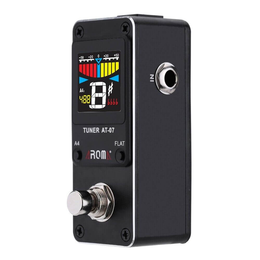 metronome pedal AROMA 3 AMT-600 in 1 Guitar Tuner and Metronome pedal