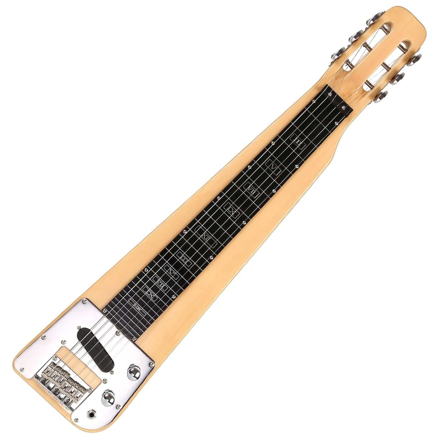 Batking Slotted Head Stock Electric Lap Steel Slide Guitar guitarmetrics