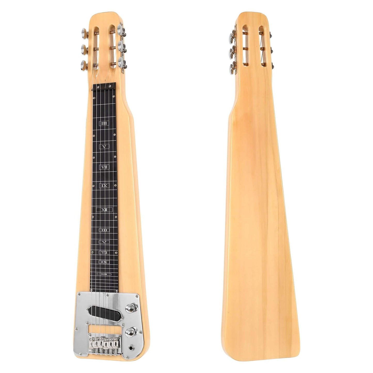 Batking Slotted Head Stock Electric Lap Steel Slide Guitar guitarmetrics