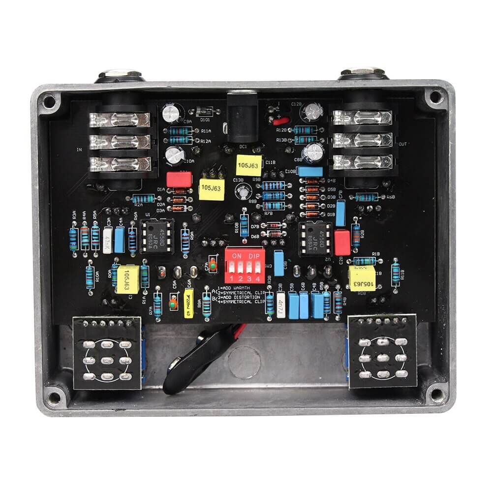 Demonfx Dualgun Overdrive Distortion Booster Guitar Effects Pedal guitarmetrics