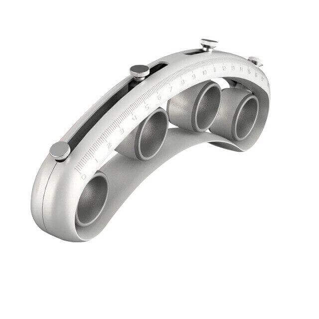 GuitarGuard™ Guitar finger extender Silver guitarmetrics