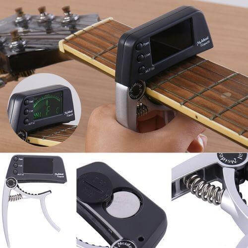 Meideal two in one capo tuner guitarmetrics