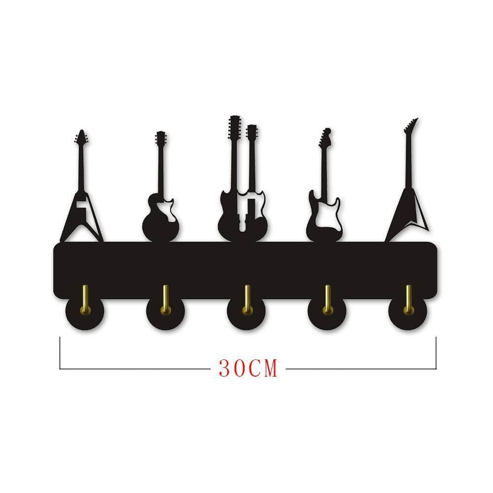 Guitar design adhesive hooks guitarmetrics