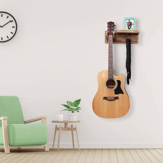 Multi-purpose Wooden Guitar wall stand guitarmetrics