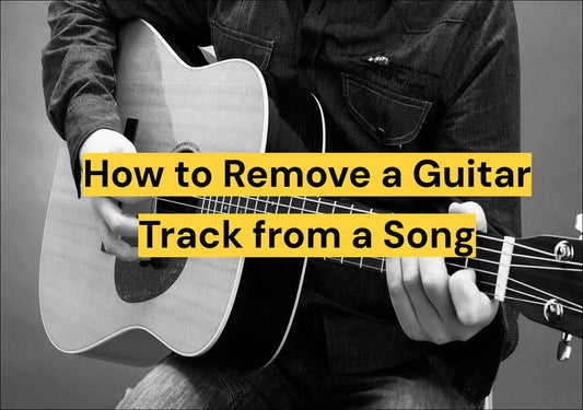 How to Remove a Guitar Track from a Song