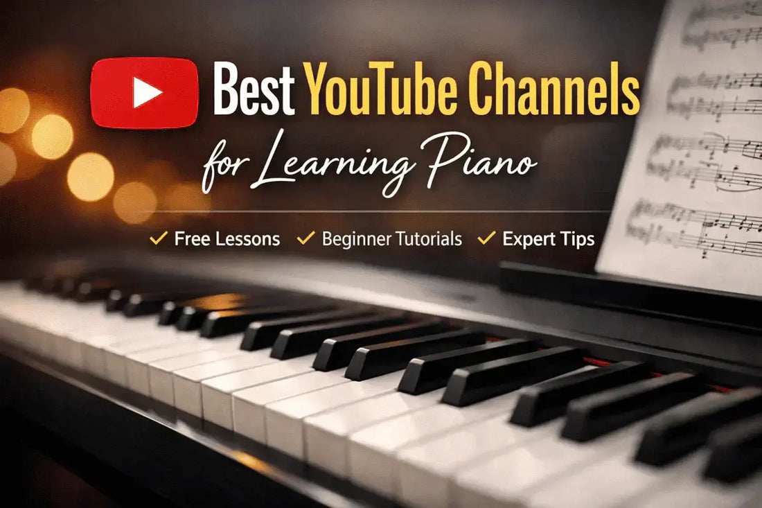 Best YouTube Channels for Learning Piano in 2026: Free Lessons That Actually Work