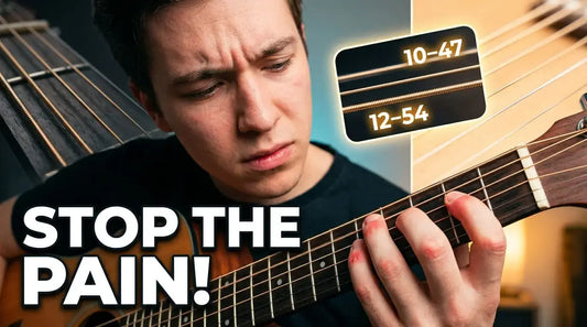 What String Gauge Is Best for Acoustic Beginners? (Complete Guide for Comfortable Playing & Faster Progress)