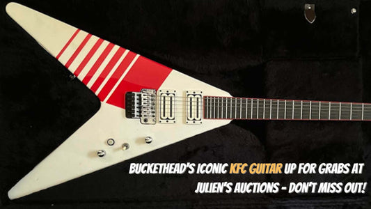 Buckethead's Iconic KFC Guitar Up for Grabs at Julien's Auctions - Don't Miss Out!