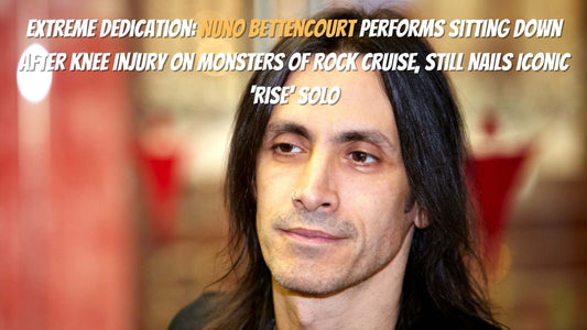 Extreme Dedication: Nuno Bettencourt Performs Sitting Down After Knee Injury on Monsters of Rock Cruise, Still Nails Iconic 'Rise' Solo