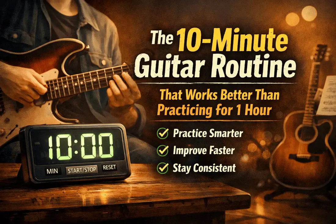 The 10-Minute Guitar Routine That Works Better Than Practicing for 1 Hour