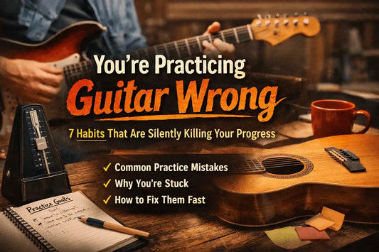 You’re Practicing Guitar Wrong: 7 Habits That Are Silently Killing Your Progress