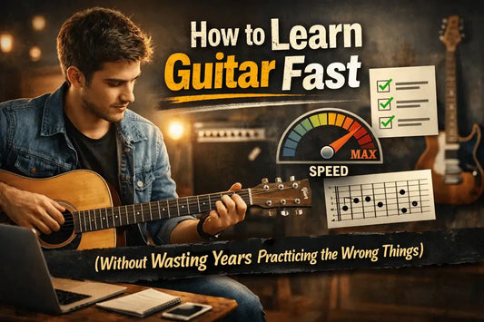 How to Learn Guitar Fast (Without Wasting Years Practicing the Wrong Things)