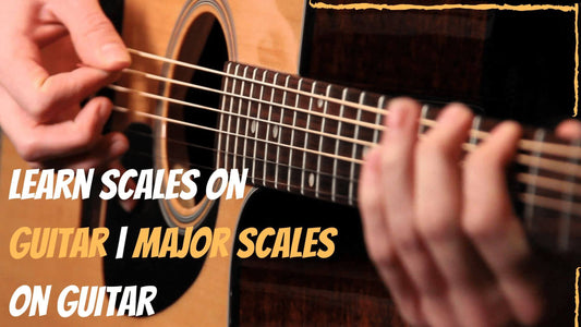 Learn scales on guitar | Major scales on Guitar