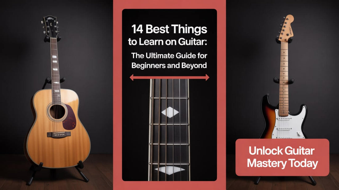 14 Best Things to Learn on Guitar: The Ultimate Guide for Beginners and Beyond