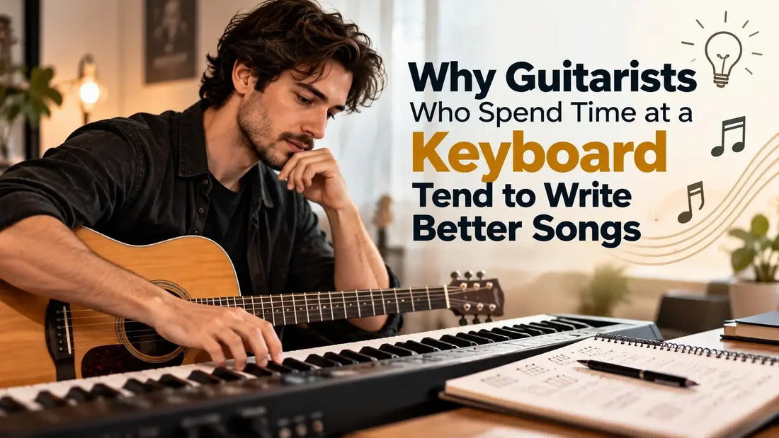 Why Guitarists Who Spend Time at a Keyboard Tend to Write Better Songs