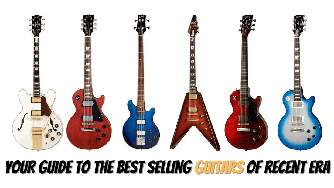Top 10 Best Selling Guitars of Recent Era