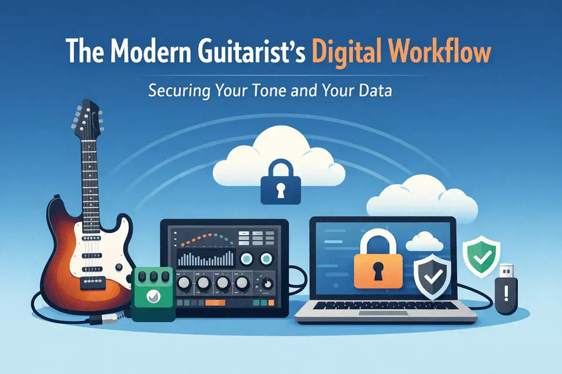 The Modern Guitarist’s Digital Workflow: Securing Your Tone and Your Data