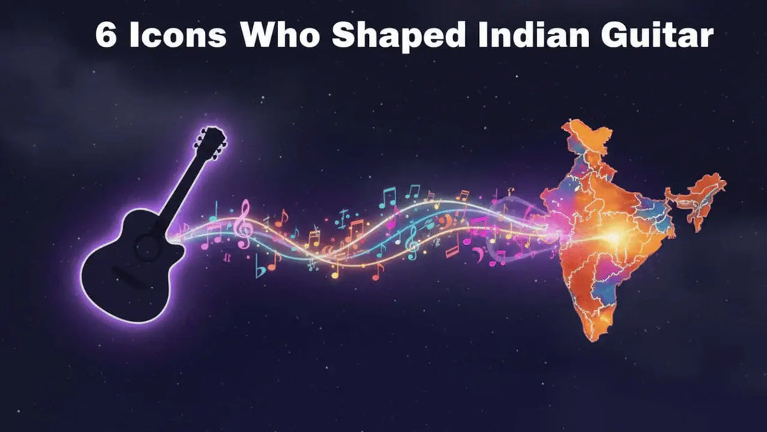 The Top 6 Indian Guitar Players of All Time: Legends Who Redefined the Sound of Indian Music
