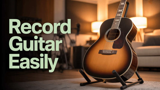 A Beginner's Guide to Recording Acoustic Guitar Tracks