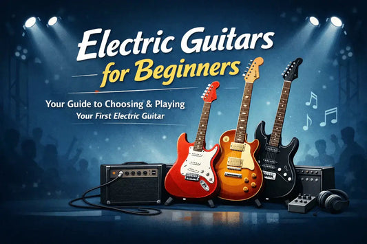 Electric Guitars for Beginners: The Complete Guide to Choosing, Learning, and Playing Your First Electric Guitar