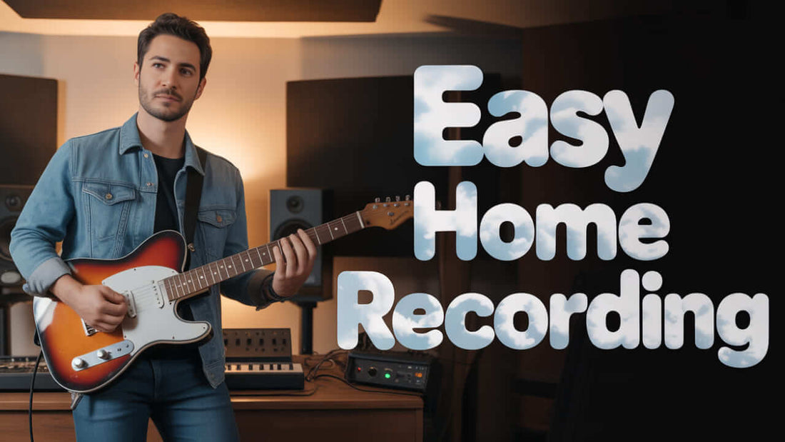 Recording Guitar at Home: 5 Expert tips – guitarmetrics