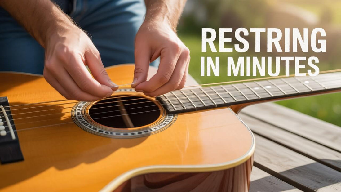 8 Easy Steps to Restring an Acoustic Guitar