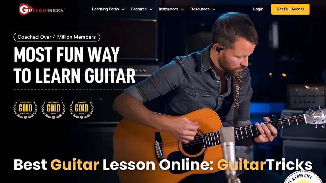 Best Guitar Lesson Online: GuitarTricks