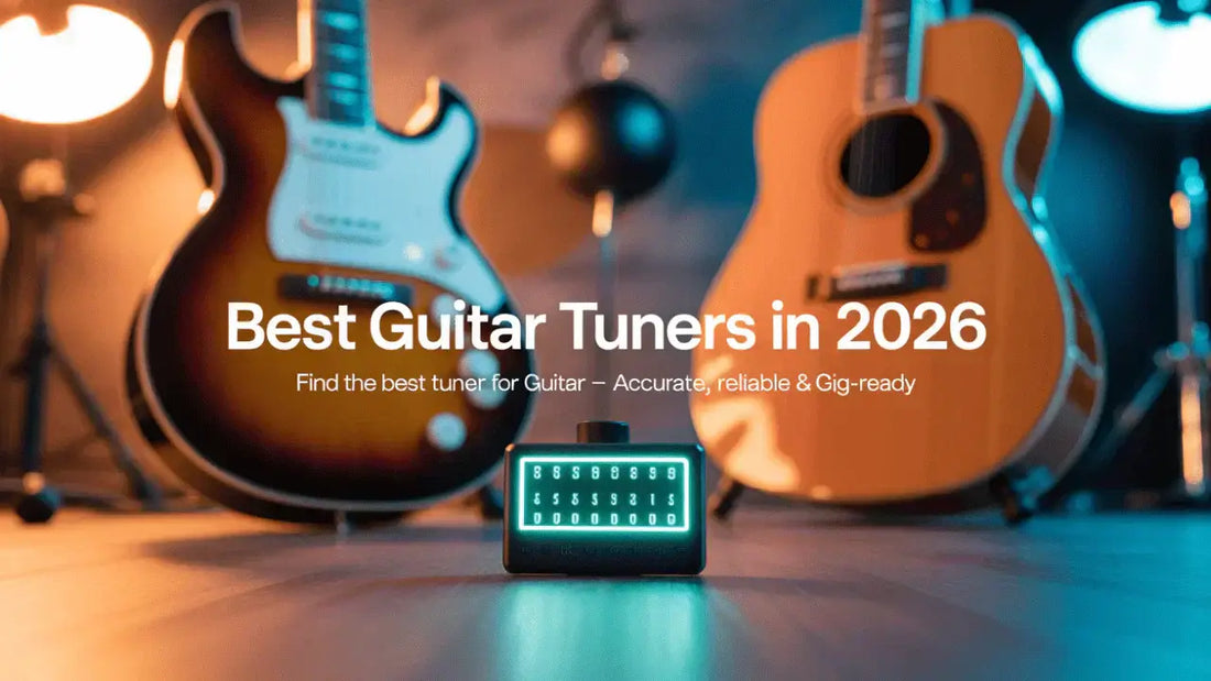 Best Guitar Tuners in 2026: Find the Best Tuner for Guitar (Accurate, Reliable & Gig-Ready)