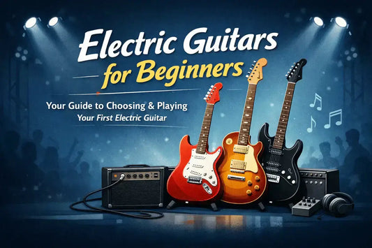 Electric Guitars for Beginners: The Complete Guide to Choosing, Learning, and Playing Your First Electric Guitar