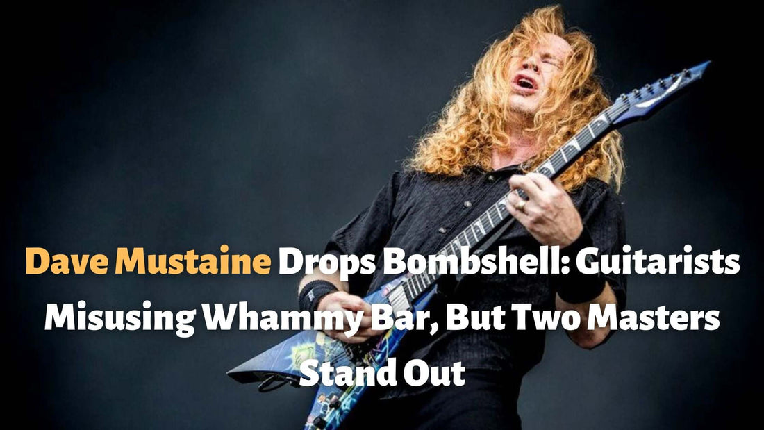 Dave Mustaine Drops Bombshell: Guitarists Misusing Whammy Bar, But Two Masters Stand Out