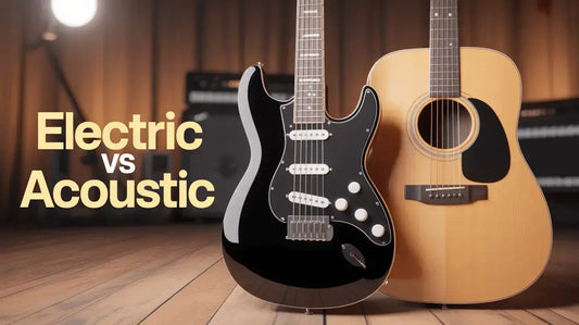 Electric vs Acoustic Guitar for Beginners: Which One Should You Choose?